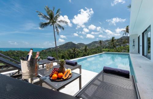 Bophut Villa | Sunrise view, 4 bedroom, infinity pool, villa in Bo Phud, Koh Samui