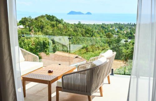 Ko Pha-ngan Villa | Sunset 3 Bedroom Sea View Villa with Infinity Pool in Chalok Ban Kao