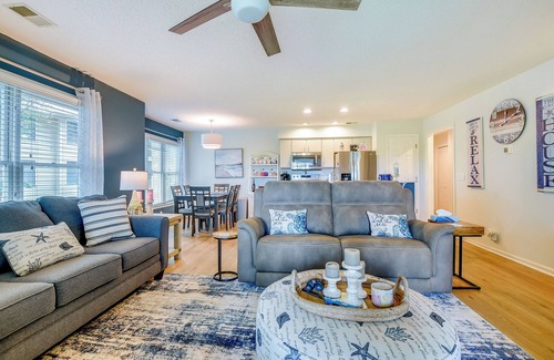 Sea Trail Condo | Sunset Beach Condo: Ideal Golfing Getaway!