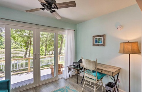 Sea Trail House | Sunset Beach Home with Lake Views, 3 Mi to Coast