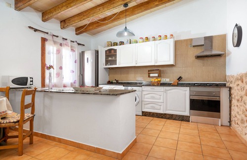Llubi Villa | Sunset Finca Son Sitges - Finca with fenced swimming pool, children's playground and barbecue area