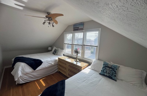 Russells Point House | SUNSET LOFT Waterfront retreat, best sunsets on Indian Lake ~ Free Kayak use