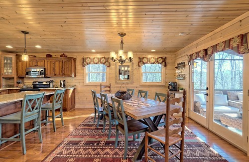 Fannin County Cabin | Sunset Mountain Views- Spacious Luxurious cabin