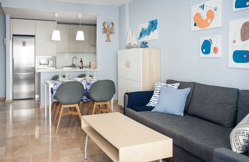 Cadiz Apartment | Sunset Victoria Beach - 1st line beach