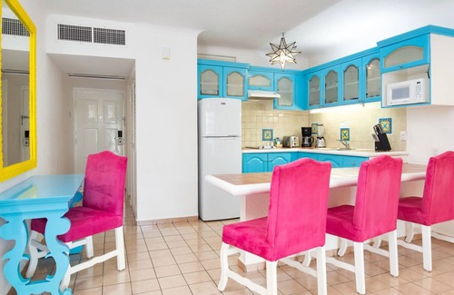 Fluvial Vallarta Condo | Sunset Views & Resort Perks! 2BR Oceanfront Suite in PV’s Heart