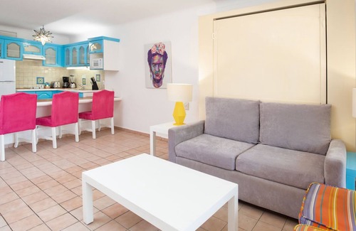 Fluvial Vallarta Condo | Sunset Views & Resort Perks! 2BR Oceanfront Suite in PV’s Heart