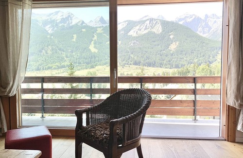 Monetier-les-Bains Apartment | Super été Comme Hiver : Grand Appartement vue sur les Pistes de Serre Chevalier