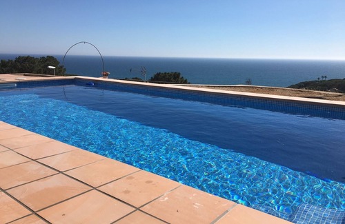 Sant Pol De Mar Villa | Superb Villa with private pool with Stunning sea views on Barcelona coast.