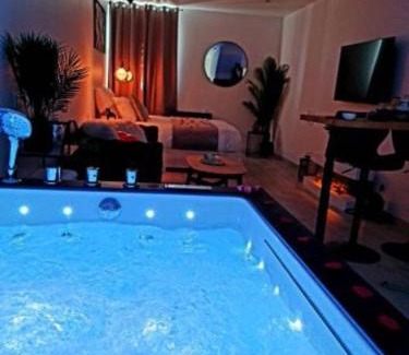 Saint-Etienne Apartment | Superbe appartement privé avec jacuzzi