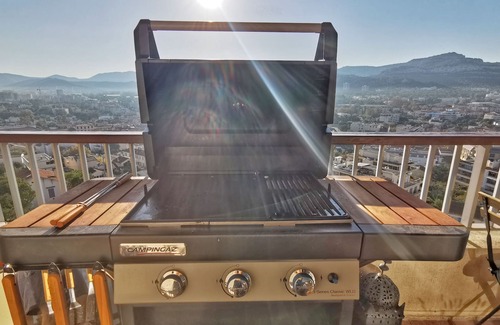 Bonneveine Apartment | Superbe Appartement Terrasse vue mer et Montagne Proche Plage et Calanques