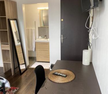 Vandoeuvre-les-Nancy Apartment | Superbe Chambre parentale avec salle de bains privée et WC privés, wifi, cuisine