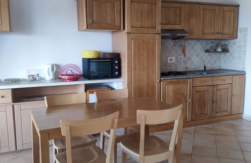 Li Cuncheddi Apartment | Superior One-Bedroom Apartment Sea View and wifi: first floor, 1 double bedroom, 2 bathrooms with sh