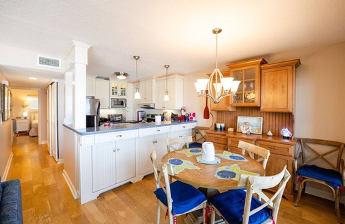 Ocean Cay Condo | Sur La Plage - Top Floor Oceanfront Condo - balcony & pool
