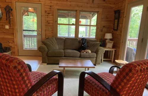 Stoddard Cabin | Surrounded by nature and wildlife, The Cabin is the perfect getaway.