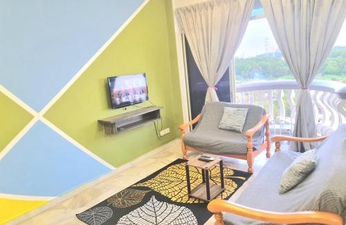 Taman Tanjung Apartment | Sweet home2- 2 BR GlorybeachresortWiFiNetflixFreeparking