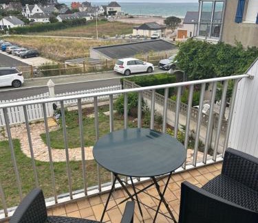 Erquy Apartment | T2 plage de Caroual vue mer