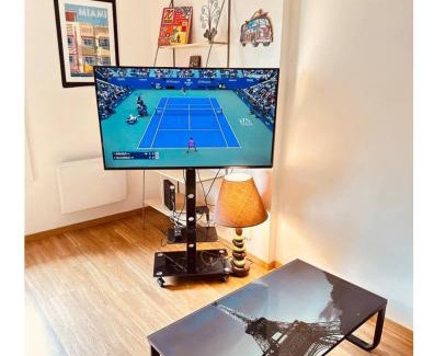 Saint-Pierre - Rene II - Bonsecours Apartment | T2 tout confort avec 1 chambre TV avec canal séries netflix Dazen Bein sport apple TV OCS paramount prime vidéo