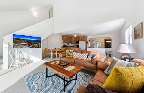 Tahoe Village House | Tahoe townhome with panoramic views, trails, parking, Heavenly access,