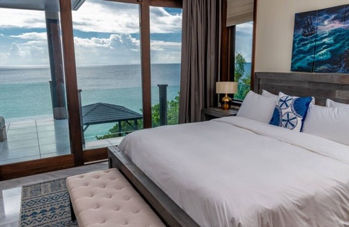 Fryes Beach Villa | Tamarind Hills Barracuda 8, Stunning Luxury Ocean Front 4 bedroom Villa a short walk to beach
