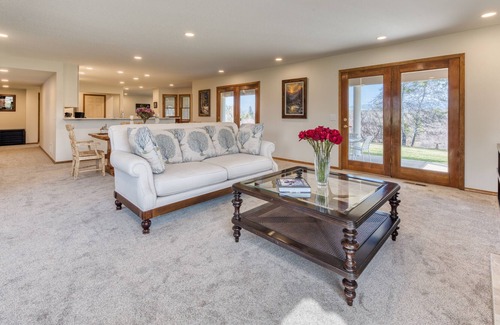 Victor House | Tastefully Remodeled Mountain View home with trout stream out the back yard.