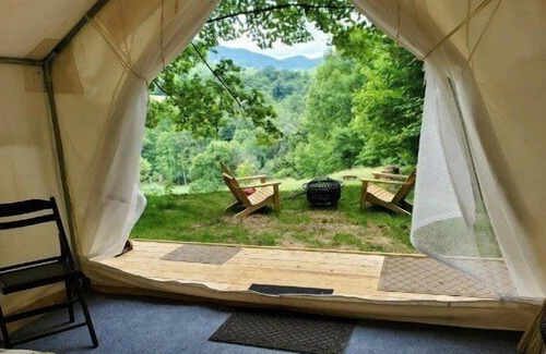 Roan Mountain RV Rental | Tentrr Signature Site - Greener Acres Roan Mountain View