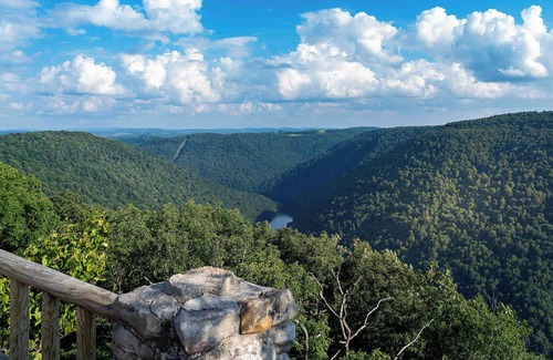 Gans RV Rental | Tentrr State Park Site - WV Coopers Rock State Park - Site A - Single Camp