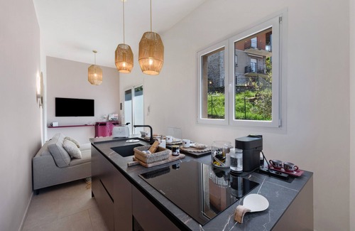 Como Apartment | Teresa Suite in Como with Private Terrace, Wi-Fi & Air Conditioning