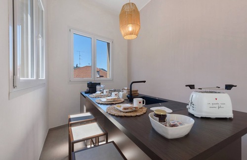 Como Apartment | Teresa Suite in Como with Private Terrace, Wi-Fi & Air Conditioning
