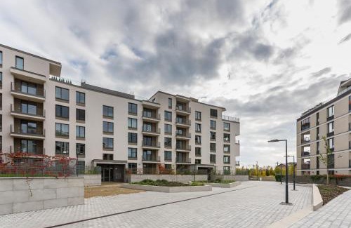 Ostrava Apartment | Terrace View Apartment - Golden Apartments Rezidence Nová Karolina