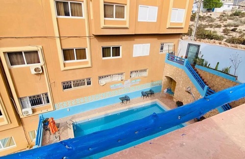 Tamrhakht Apartment | terrasse plage