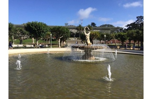 Civic Center Apartment | Terrific ground level, garden studio apartment City Center