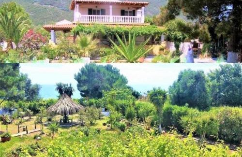 Agios Matthaios Apartment | TETRAKTYS ESTATE seaview beachside with big garden ΥΔΩΡ