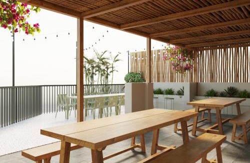 Hai Ba Trung Apartment | The Amethyst Nest Hanoi-Tranquil Stay with Rooftop & Coffee Shop-Near Old Quarter