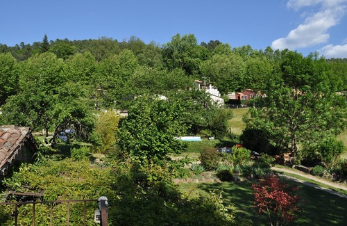 Chamborigaud Apartment | "The Arches" Lodging in house carractère eighteenth garden, pool