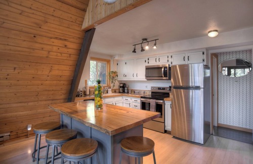 Forest Lakes House | The Ascent A-Frame Cabin | Wooded, Trails, Near Lakes, Deck, Hammock