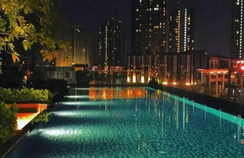 Phra Khanong Nuea Condo | The Base Park East-Sukhumvit 77 -BTS station Onnut