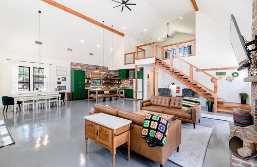 Georgetown House | The Broken Tree Ranch: Barnhouse in the Woods with Pool & RV hook-up