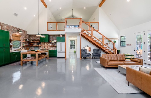 Georgetown House | The Broken Tree Ranch: Barnhouse in the Woods with Pool & RV hook-up