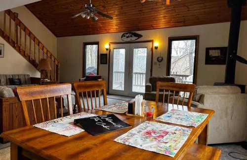 Alpine Lake House | The Cabin-walk to the beach