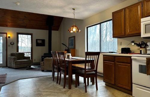 Alpine Lake House | The Cabin-walk to the beach