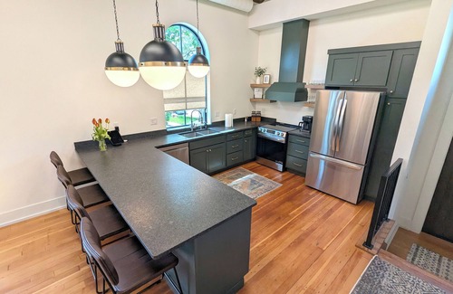 Sioux Falls House | The Chapel - A Unique Space to Gather and Relax; 4 bedrooms; 17 parking spaces