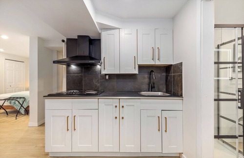 Northwest Calgary House | The Chimney (Studio w/Gigantic Outdoor Fireplace)