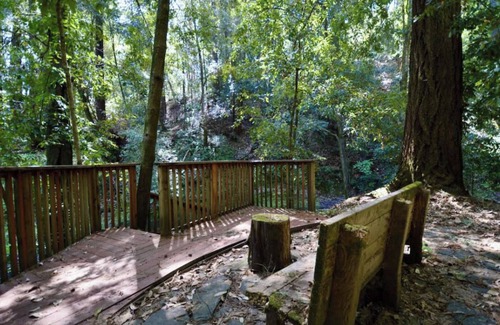 Soquel Cabin | The Coastal Redwood Cabin - Peaceful, serene, with private creek! Dog OK!
