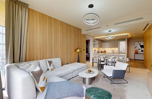 Nad Al Sheba Apartment | The Crest A - Premium Two Bedroom High-Rise Escape