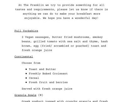 Harrogate House | The Franklin