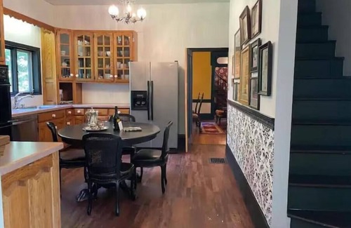 Bellville Apartment | The Frederick Fitting House with billiards & hot tub.