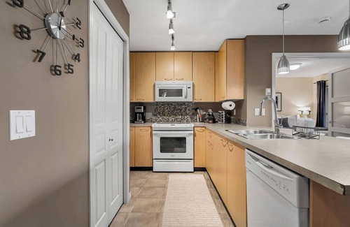 Lincoln Park Condo | The Grove | Ground Floor | Gym | Fireplace | Patio