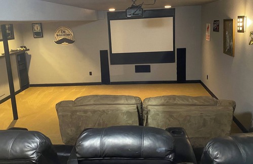 Fond du Lac House | The Morris Manor with pool and basement theater