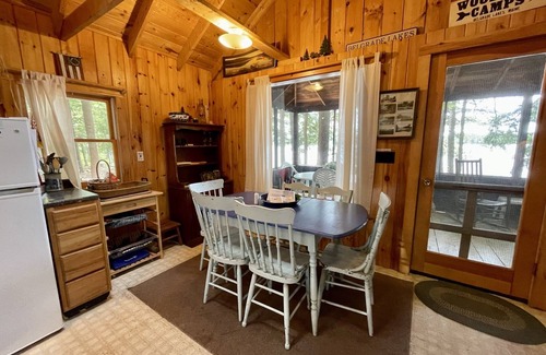 Belgrade Cabin | The perfect 3 bedroom lakeside camp on Great Pond!