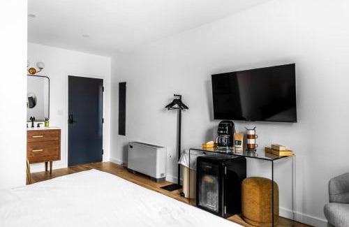 Bangor Apartment | The Phenix, Historic Bldg, King Bed, Room # 305